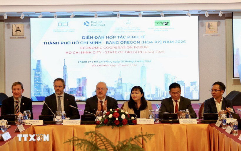 Kota Ho Chi Minh Perkuat Kerja Sama dengan Negara Bagian Oregon (AS)